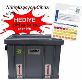 Resim Tankplast YTNT0750 - Doğalgaz Nötralizasyon Tankı, Ünitesi, Cihazı ve Ekipmanı (750 kW) 