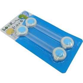 Resim Bebek Çocuk Koruma Dolap Çekmece Kilidi Bebek Güvenliği 2'li 