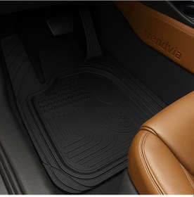 Resim Araç İçi Universal Havuzlu Oto Paspas Seti 5 Parça Kaymaz Ve Kesilebilir Tasarım 