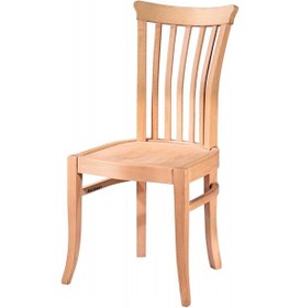 Resim Masifart Eriobo Şerif Kontralı Sandalye Cilasız Ham Ham 