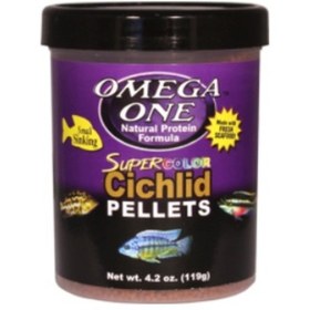 Resim Omega One Super Color Cichlid Large Pellets 490Ml / 231G 