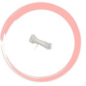 Resim Cırt48-0380b Kablo Bağı Beyaz 4,8mm X 380mm 100lü Oem No: 