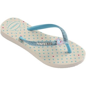 Resim Havaianas Kids Slim Glitter Iı Çocuk Parmak Arası Terlik 4146976 Bej 