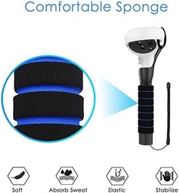 Resim Linkidea Two-Hand Extension Compatible with Meta/Oculus, Quest, Quest 2, or Rift S Controllers for Most VR Games (1 Pair) 