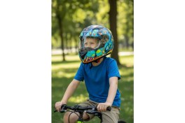 Resim YYK SWAY SW 815K Motosiklet E Bisiklet Elektrikli Scooter Çocuk Kaskı 