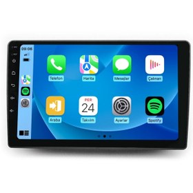 Resim cartech CRT 332 Serisi Fiat Egea 2015-2018 uyumlu 4-32GB Android Multimedya Teyp 