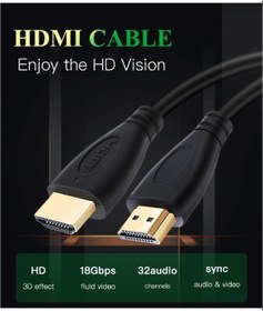 Resim hdmı kablo hdmi erkek erkek 1080P full hd kablo 3 metre 
