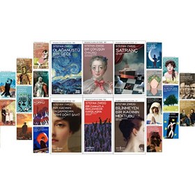 Resim İş Bankası Modern Klasikler Dizisi Stefan Zweig 24 Kitap Full Set Eksiksiz (Satranç, Korku, Amok Koşucusu, Yakıcı Sır, Olağanüstü Bir Gece) 