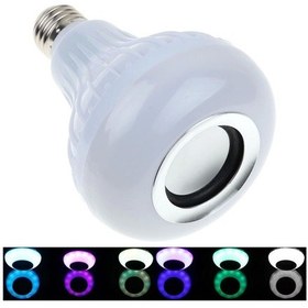 Resim P-028 Kumandalı Bluetooth Led Ampul - 9039258714842ynt Çok Renkli 