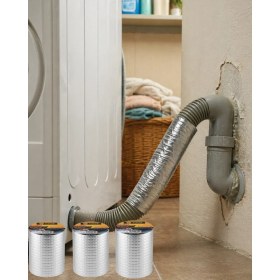 Resim Azrlya 3 Lü Set Güçlü Yapışkanlı Su Yalıtım Bandı 72 mm 2 Metre - Lisinya 