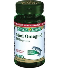 Resim Nature's Bounty Mini Omega 3 900 MG 60 Kapsül 