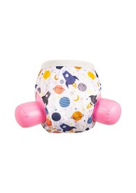 Resim Sevi Bebe Lüks Bebek Alıştırma Külodu Gezegen Desenli 1 No 10-15 Kg 