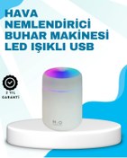Resim shopwave LED Işıklı Sessiz Masaüstü Nemlendirici – 3 Buhar Modu 