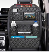 Resim Bod Deri Kapitone Düzenleyici Cunda Serisi Siyah 