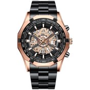 Resim Sones Fngeen 5781 Çok İşlevli Spor Su Geçirmez Kuvars Saat Beyaz Çelik Mavi Yüzey 