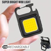 Resim 1/2/4 adet Elde Taşınabilir Mini El Feneri, Şarj Edilebilir LED El Feneri, Taşınabilir Spot Işık, Açık Hava Kamp Işığı, Kompakt ve Taşınabilir ile Taşıma saç tokası, Uzun Ömürlü Pil Ömrü, Yürüyüş, Kamp vb. için Uygun 