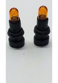 Resim 12v 5w T10 Dipsiz Turuncu Ampul + Duy Takım Fiyatı 