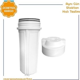 Resim Su Arıtma Cihazları Için 10" 1/4 Girişli Mat Housing, Filtre Kabı 