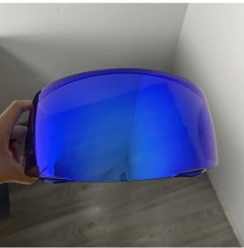 Resim Dashanshop Hjc Hj33 I90 Viseiras Motorcycle Lens Day Use Only Deep Blue Yedek Pervane 