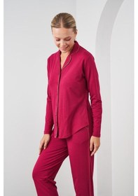 Resim Pjs 24529 Kadın Düğmeli Pijama Takım 001 
