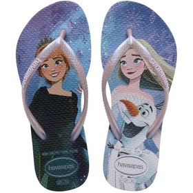Resim Havaianas -kız Çocuk-frozen-terlik - LİLA / 3 