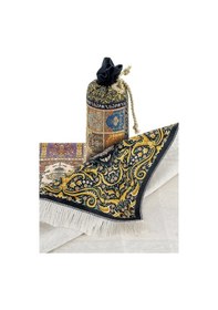 Resim İpek Dokulu Taşıma Çantalı Seccade Ipk07 