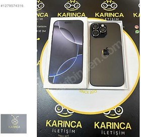 Resim Apple iPhone 16 Pro Max İkinci El TR | 256 GB | Siyah 