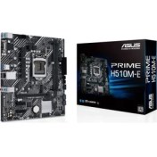 Resim Asus Prıme H510M-E Intel H510 Lga1200 DDR4 3200 Dp Hdmı Vga M2 Usb3.2 Aura Rgb Matx (Prıme H510M-E) Anakart 