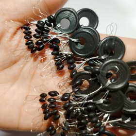 Resim 300/600 Adetlik Mükemmel Balıkçılık Kauçuk Boncuk Seti: Sazan, Deniz Balıkçılığı ve Sinek Balıkçılığı İçin Hassas Yüzme Kontrolü ve Dayanıklı Misina Stoperleri 