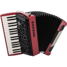 Resim Hohner A166133 MyColor III 72 Akordiyon ( Sunset Red Violet) 