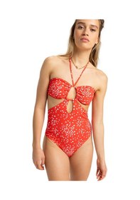 Resim Roxy Roxy Pt Beach Classics Fashion Op Kadın Kırmızı Mayo Rnn6 Kırmızı 