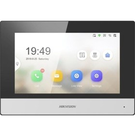 Resim Hıkvısıon Ds-kh6320-wte1 Kablosuz Ip Görüntülü Diafon Ekran 