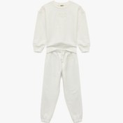 Resim Koton 2'li Basic Eşofman Takımı Ekru 6wkg10222ak Ekru 