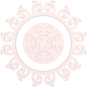 Resim Motifpiyer Lamba Tavan Göbeği 05-Motifli-Yuvarlak-1-Dış Çıtalı 