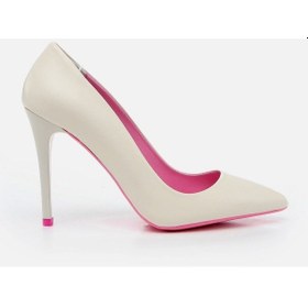 Resim Hotiç Hakiki Deri Kemik Kadın Stiletto 01ayh263820a400 Kemik 