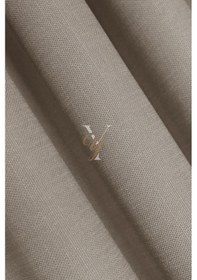 Resim Keten Fon Perde V-4002 Bej Bej 