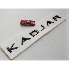 Resim EDEXPORT Kadjar Piano Black Bagaj Yazısı 3M 3D ABS 