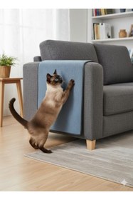 Resim GARENTAS Kedi Tırmalama Halısı, 50x100 cm Boyutunda Koruyucu 