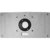 Resim Ahşap İşleme Masaları İçin 4 Yüzük Ve Vida İle Alüminyum Router Tabla Takviyesi 