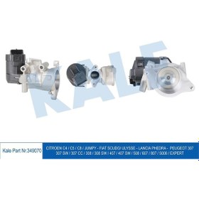 Resim KALE 349070 EGR VALFI C4 C5 2.0 HDI 04- 307 308-407-607 2.0 HDI 0 