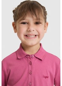 Resim U.s. Polo Assn. Kız Çocuk Fuşya Tişört Basic 50328218-vr023 Fusya 