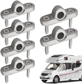 Resim RV Tente Duvar Deliği, Tente Duvar Delikleri Pimi - RV Metal Duvar Tente Delik Pimi,Karavanlar, Karavanlar ve Tenteler için Fonksiyonlu Tente Montaj Aleti 