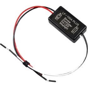 Resim VintageVo LF-100A Araç Flash Işık Denetleyicisi Flaş Kontrolör Flaşör Solunum Modülü Araba LED Fren Durdur Işık Modülü (Yurt Dışından) 