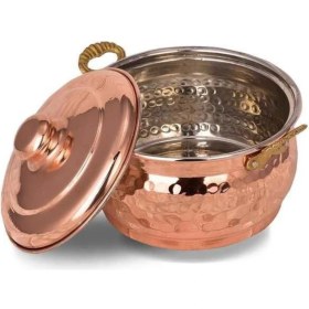 Resim Bakır Güveç Tencere Şık ve Kaliteli 