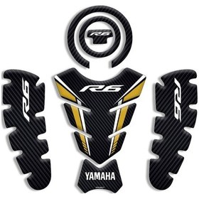 Resim Yamaha R6 Tank Pad Set 04 