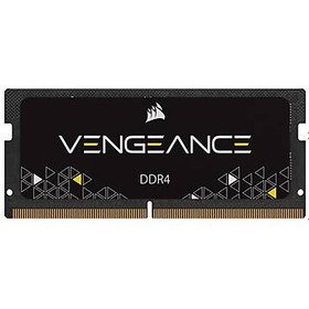 Resim Corsair CMSX8GX4M1A3200C22 8GB(1x8GB) DDR4 3200MHz CL22 Vengeance Notebook Sodımm Siyah Bellek 