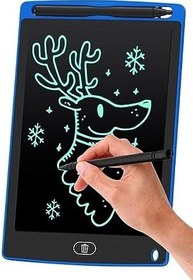 Resim Writing Tablet 8.5 Inç Dijital Kalemli Çizim Yazı Tahtası Grafik Not Yazma Eğitim Tableti CKS314 Mavi 