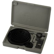 Resim ForWhat Büro Ev Takım Çantası için 16PARÇA Kutulu Ahşap Delme Matkap Ucu Panç Seti 