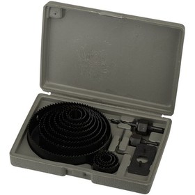 Resim ForWhat Büro Ev Takım Çantası için 16PARÇA Kutulu Ahşap Delme Matkap Ucu Panç Seti 