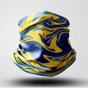 Resim Wave Motorcu Bandana Maske Outdoor Boyunluk Unisex Siyah 